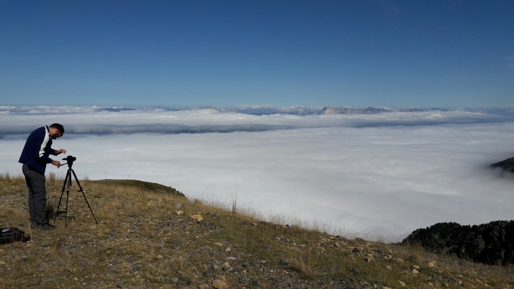 Mer de nuages sur Chamrousse, toujours magique