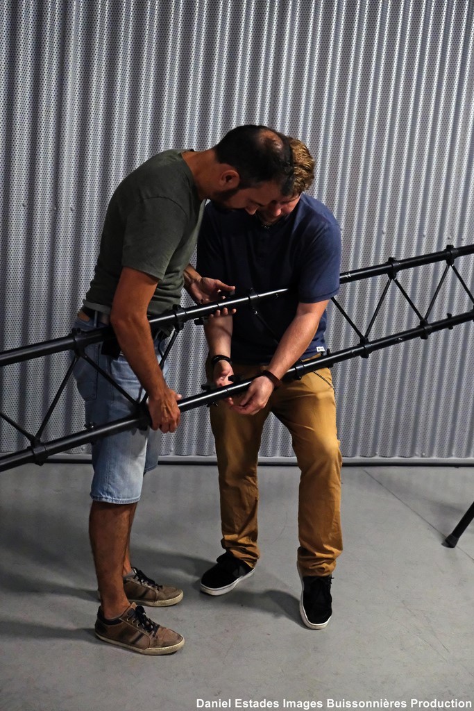 Le montage d'une structure, c'est toujours un peu la galère...