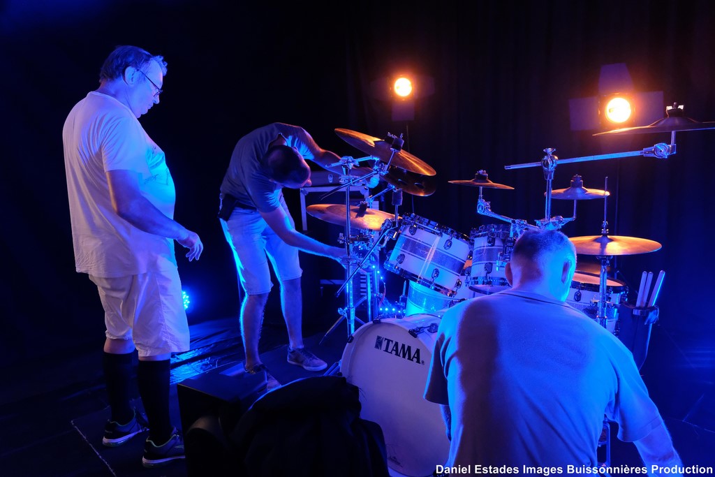 Mise en place de l'éclairage pour le clip du groupe de Metal Left Unsaid