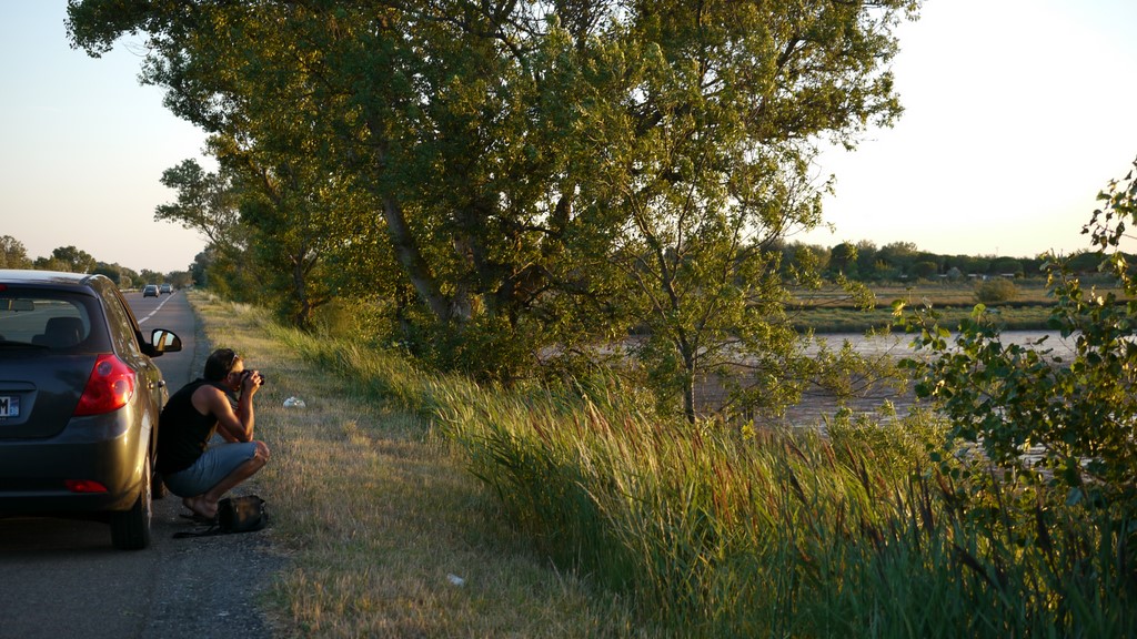Un beau paysage au coucher de soleil, ça fait toujours un super plan...