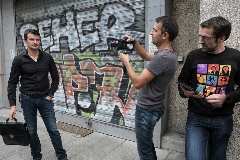 frank rochet tournage